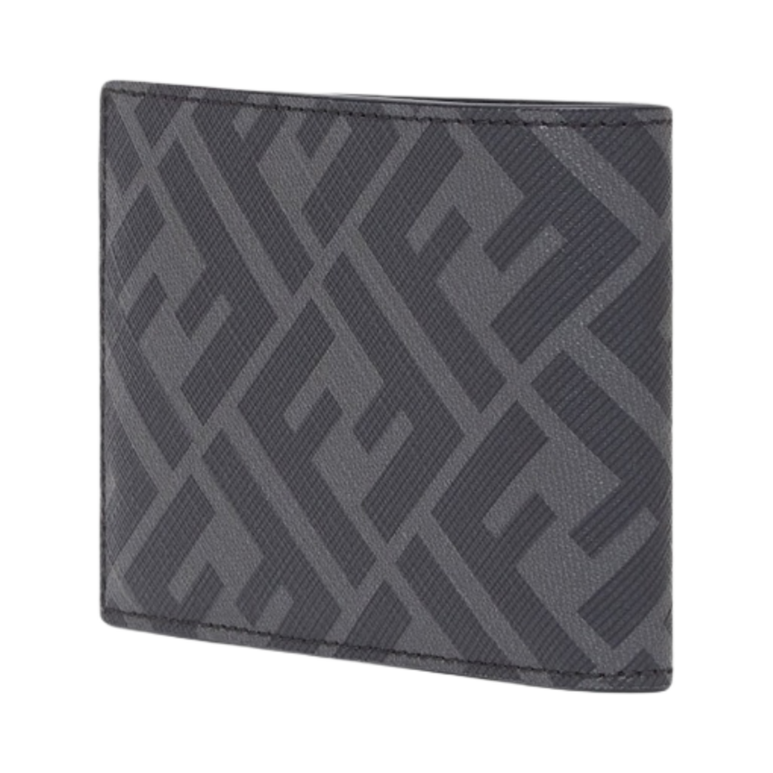 펜디 패브릭 뱅크노트 컴파트먼트 반지갑 블랙(Fendi Fabric Banknote Compartment Bi-Fold Wallet Black) - 3