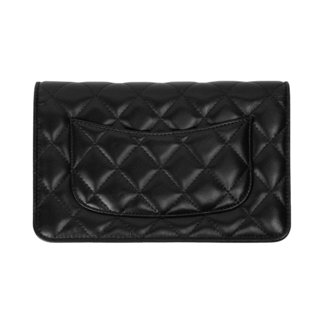 샤넬 클래식 체인 지갑 램스킨 & 실버 메탈 블랙(Chanel Classic Wallet On Chain Lambskin & Silver Black) - 3