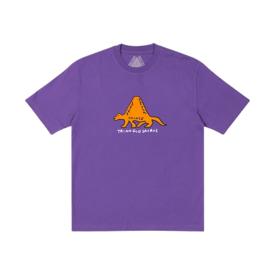 팔라스 트리앙그로사우로스 티셔츠 리갈 퍼플 - 23SS(Palace Trianglosaurus T-Shirt Regal Purple - 23SS) - 1