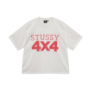 Stussy 4x4 Mesh Football Jersey Bone