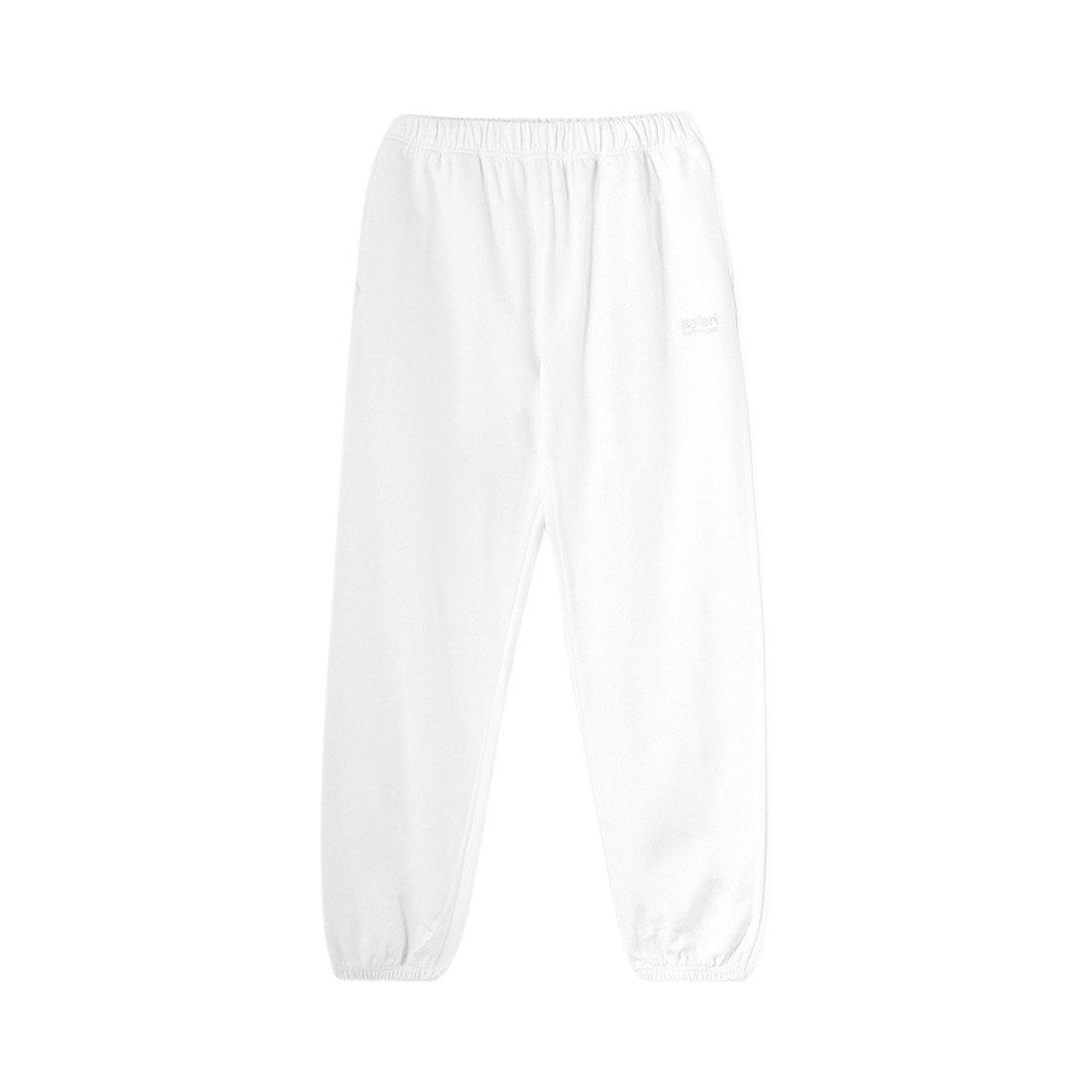 사파리스팟 베이직 사파리 헤비 스웻 팬츠 화이트(Safarispot Basic Safari Heavy Sweat Pants White) - 1