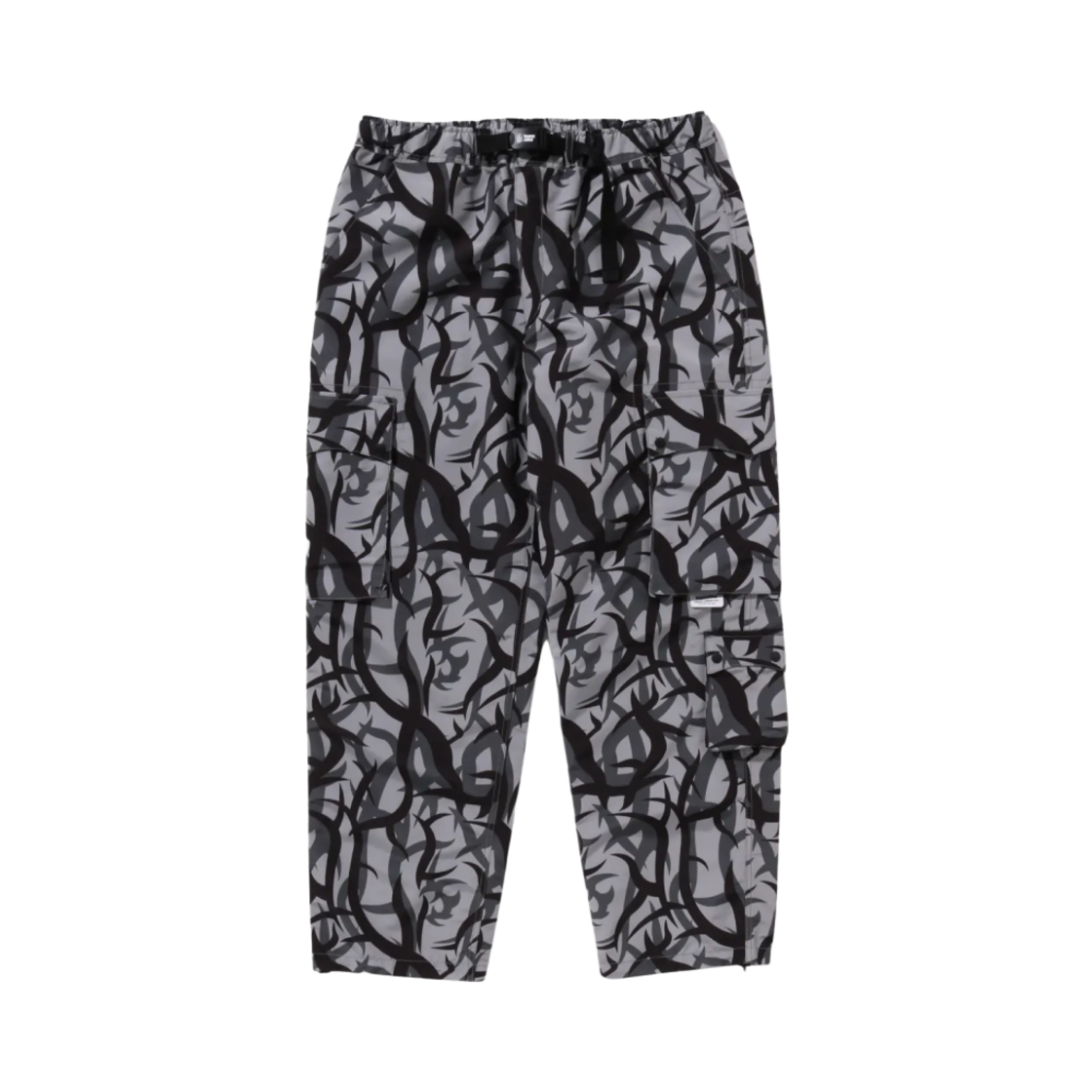 베이프 x 네이버후드 트라이얼 카모 멀티 포켓 트랙 팬츠 그레이(BAPE x Neighborhood Trial Camo Multi Pocket Track Pants Gray) - 1