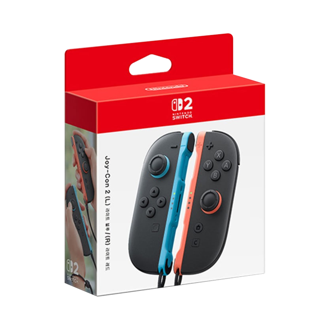 닌텐도 스위치 2 조이콘 라이트 블루/레드(Nintendo Switch 2 Joycon Light Blue/Red)