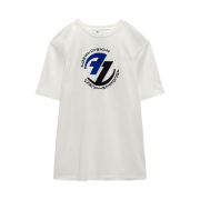 Zara x Ader Error Graphic T-Shirt White