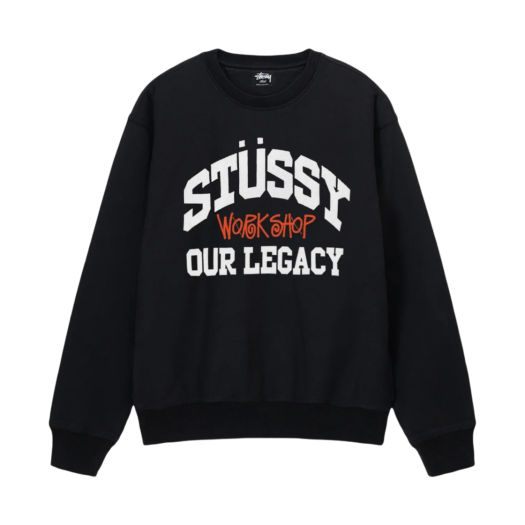 ★送料・関税込★STUSSY★SURFWALK CREW★NAVY★ Stüssy Stussy Surfwalk Crew 'Navy' | REVERSIBLE