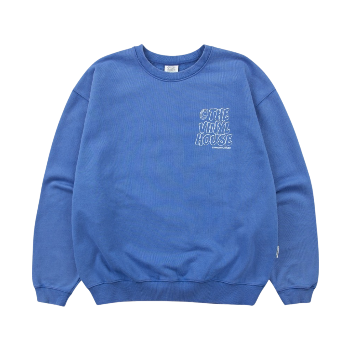 더바이닐하우스 블리치 로고 스웨트셔츠 블루
