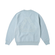 Palace Reverse P-3 Crew Chill Blue - 23FW