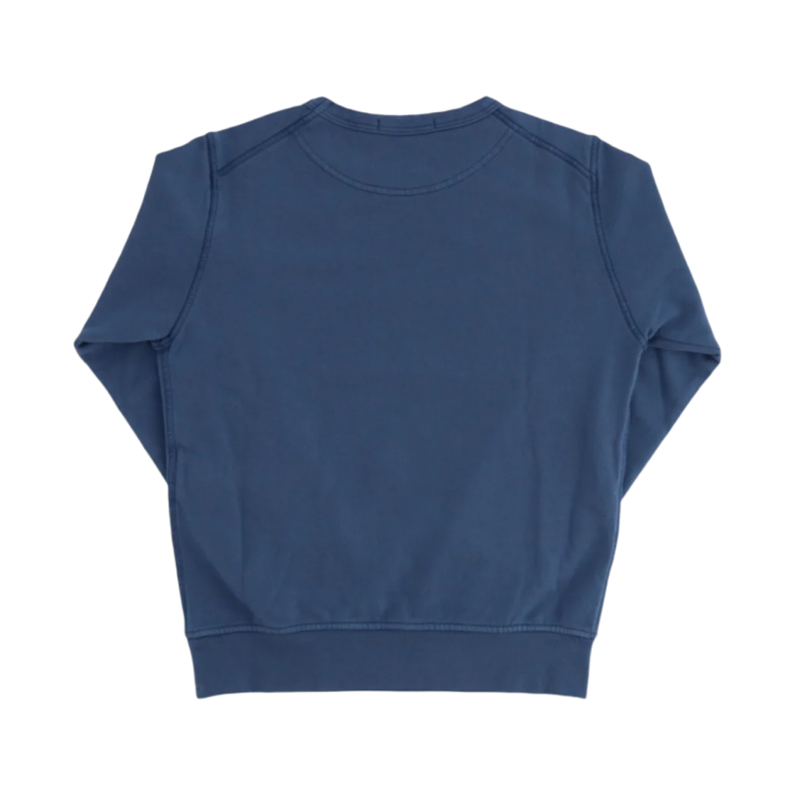 (키즈) 스톤 아일랜드 61340 코튼 플리스 크루넥 스웨트셔츠 로얄 블루 - 22SS((Kids) Stone Island 61340 Cotton Fleece Crewneck Sweatshirt Royal Blue - 22SS) - 2