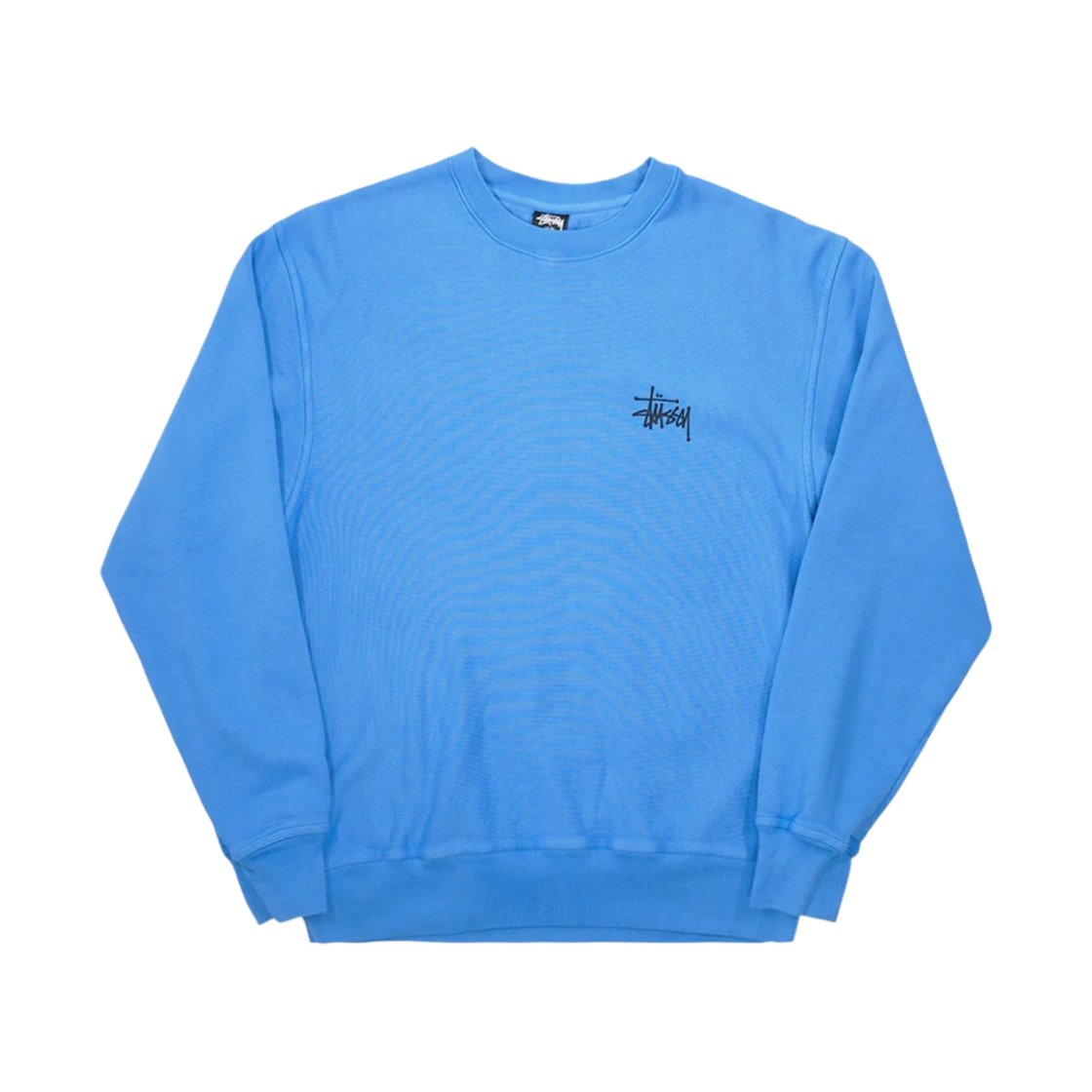 스투시 베이직 스투시 피그먼트 다이드 크루넥 블루(Stussy Basic Stussy Pigment Dyed Crew Blue) - 2