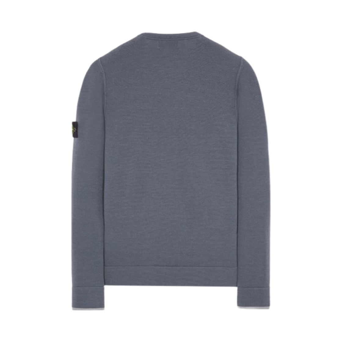 스톤 아일랜드 526A1 스타킹 스티치 스트레치 울 크루넥 니트 리드 - 23FW(Stone Island 526A1 Stocking Stitch Stretch Wool Crewneck Knit Lead - 23FW) - 2