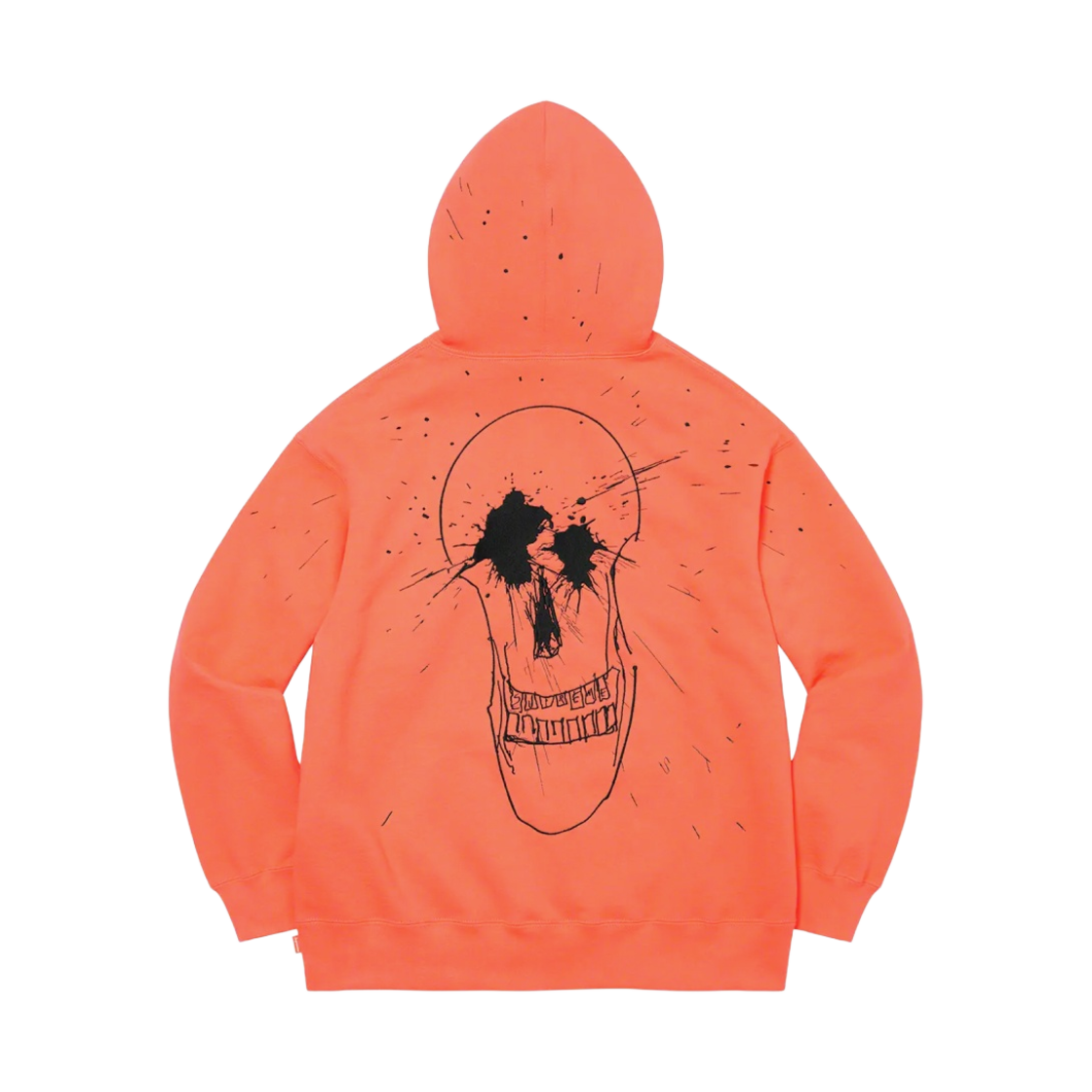 슈프림 랄프 스테드먼 스컬 후드 스웨트셔츠 애프리콧 - 22SS(Supreme Ralph Steadman Skull Hooded Sweatshirt Apricot - 22SS)