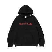 True Religion Arch Logo Hoodie Black