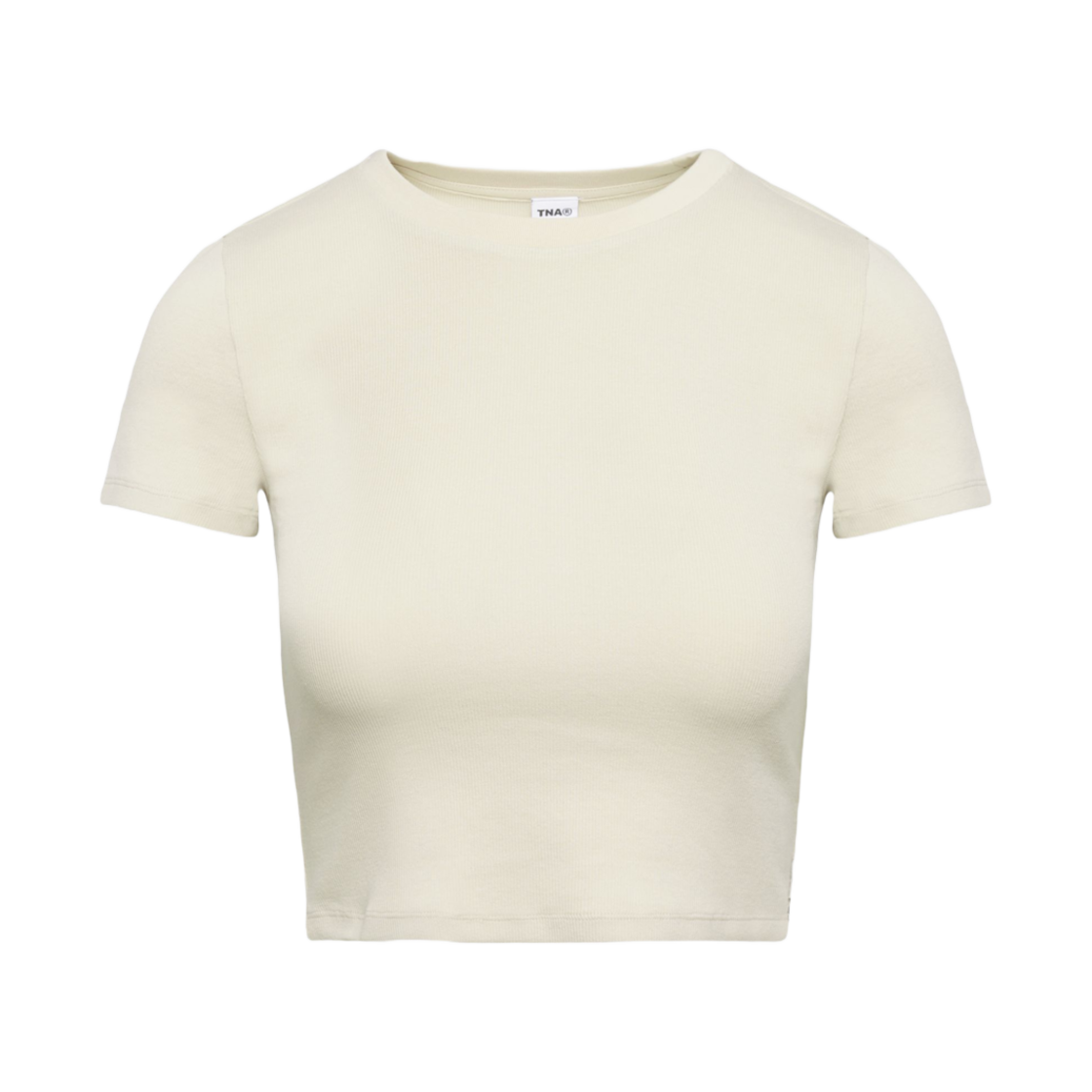 95025 (W) Aritzia Tna Homestretch Crew Waist T-Shirt Gd Haze Grey