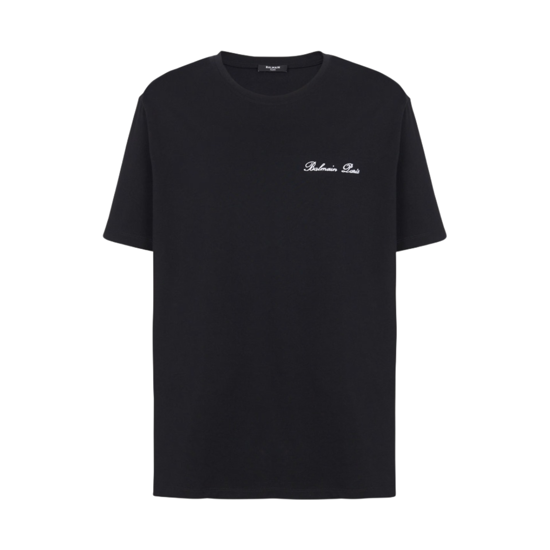 발망 시그니처 티셔츠 블랙(Balmain Signature T-Shirt Black) - 1