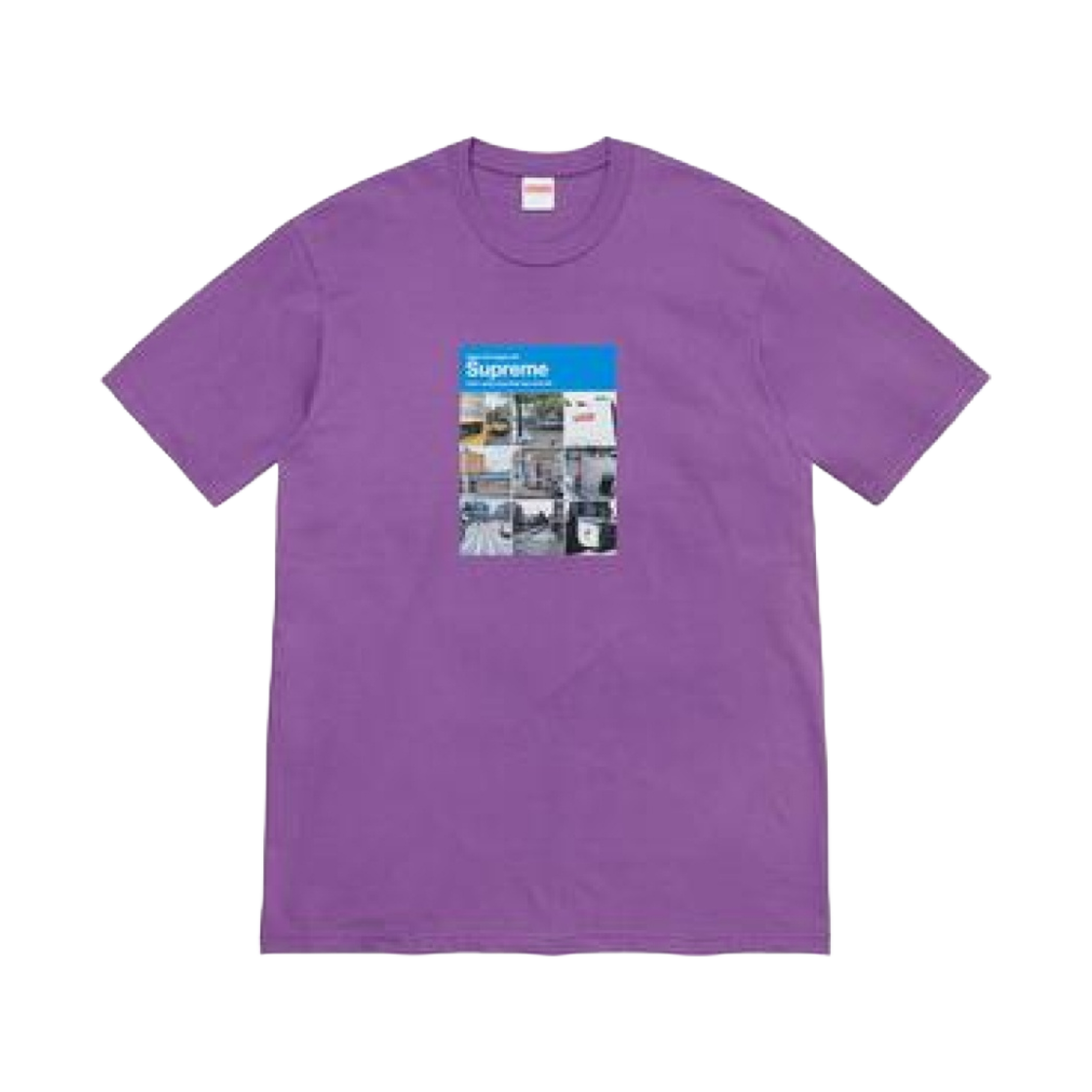슈프림 베리파이 티셔츠 퍼플 - 20FW(Supreme Verify T-Shirt Purple - 20FW) - 1