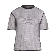 (W) Adidas Adilenium Rhinestone T-Shirt Black - KR Sizing