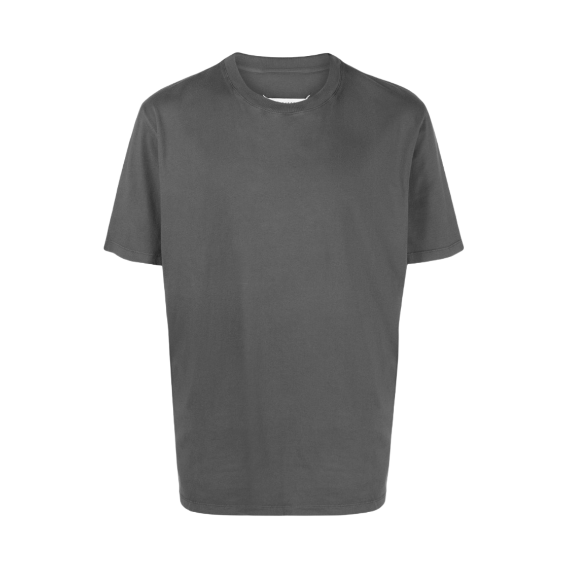 메종 마르지엘라 오가닉 코튼 티셔츠 다크 그레이(Maison Margiela Organic Cotton T-Shirt Dark Grey)