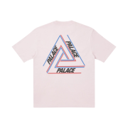 Palace Basically A Tri-Ferg T-Shirt Pink - 21SS