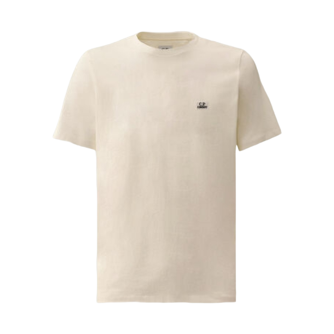 16CMTS068A005100W103 C.P. Company 30/1 Jersey Logo T-Shirt Gauze White - 24SS