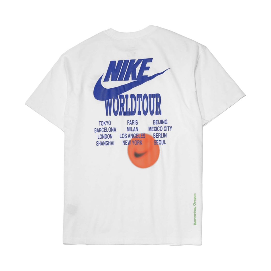 nike world tour white t shirt