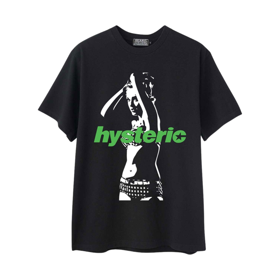02251CT01 Hysteric Glamour Hysteric Armpits T-Shirt Black