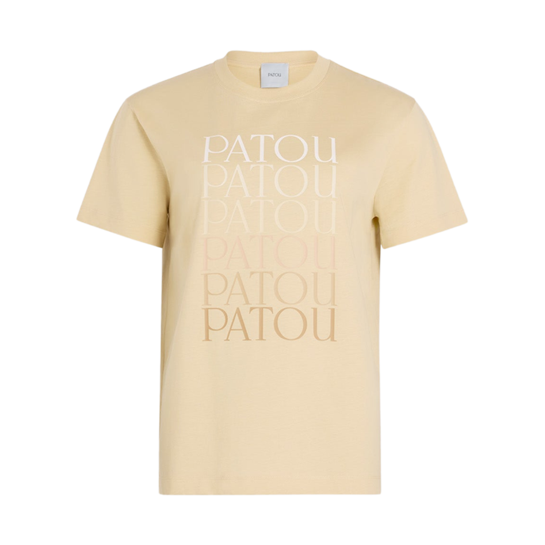 (W) 파투 오가닉 코튼 티셔츠 프랄린((W) Patou Organic Cotton T-Shirt Praline)
