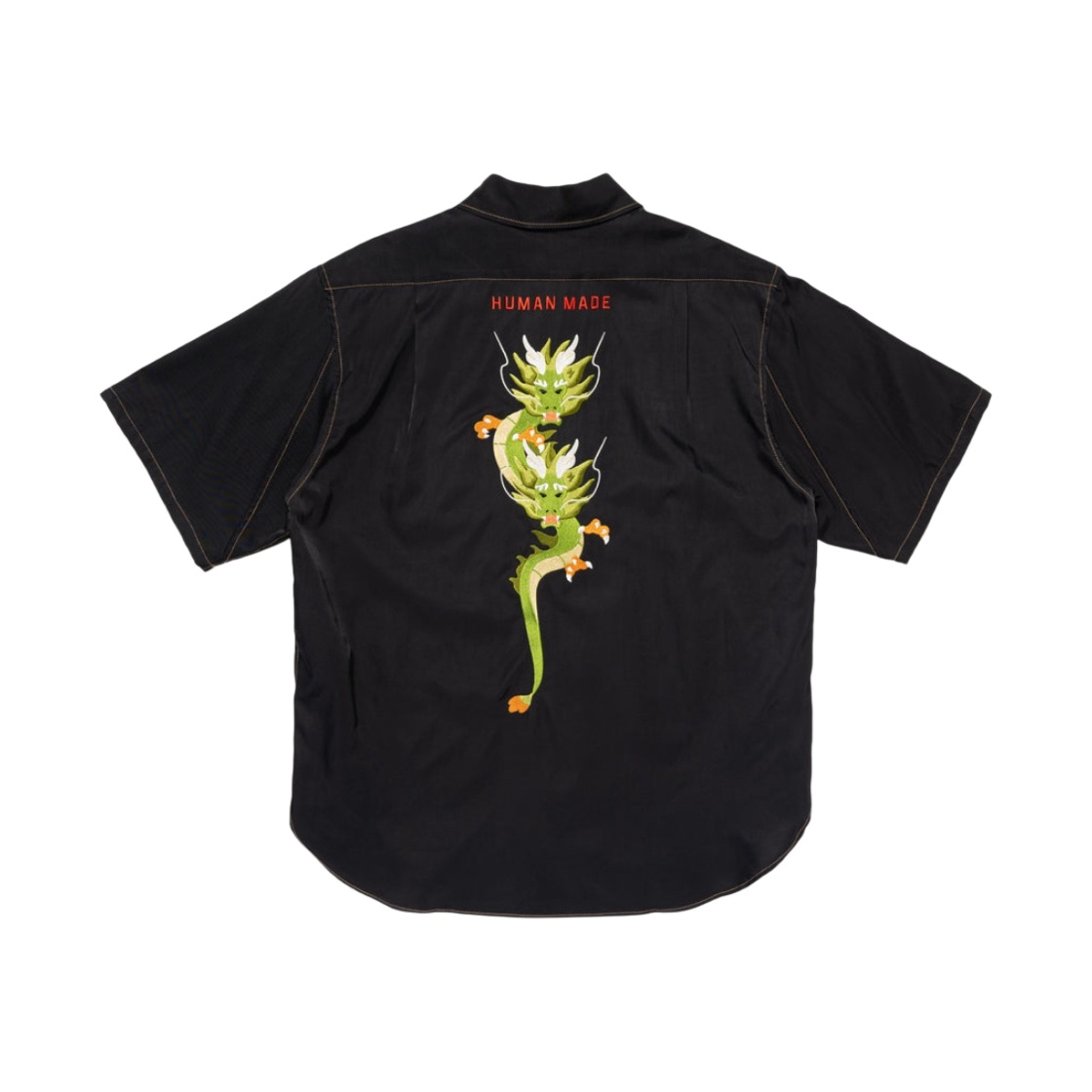 휴먼 메이드 드래곤 숏슬리브 셔츠 블랙(Human Made Dragon S/S Shirt Black) - 2