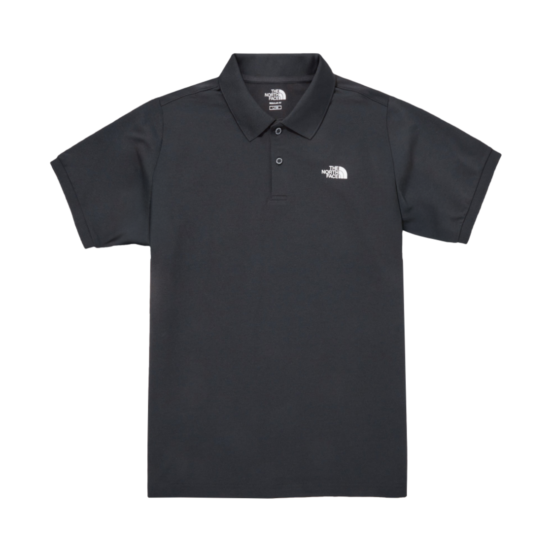 NT7PQ01L The North Face White Label Vaiden S/S Polo Dark Grey