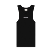 Aime Leon Dore Embroidered Logo Tank Top Jet Black
