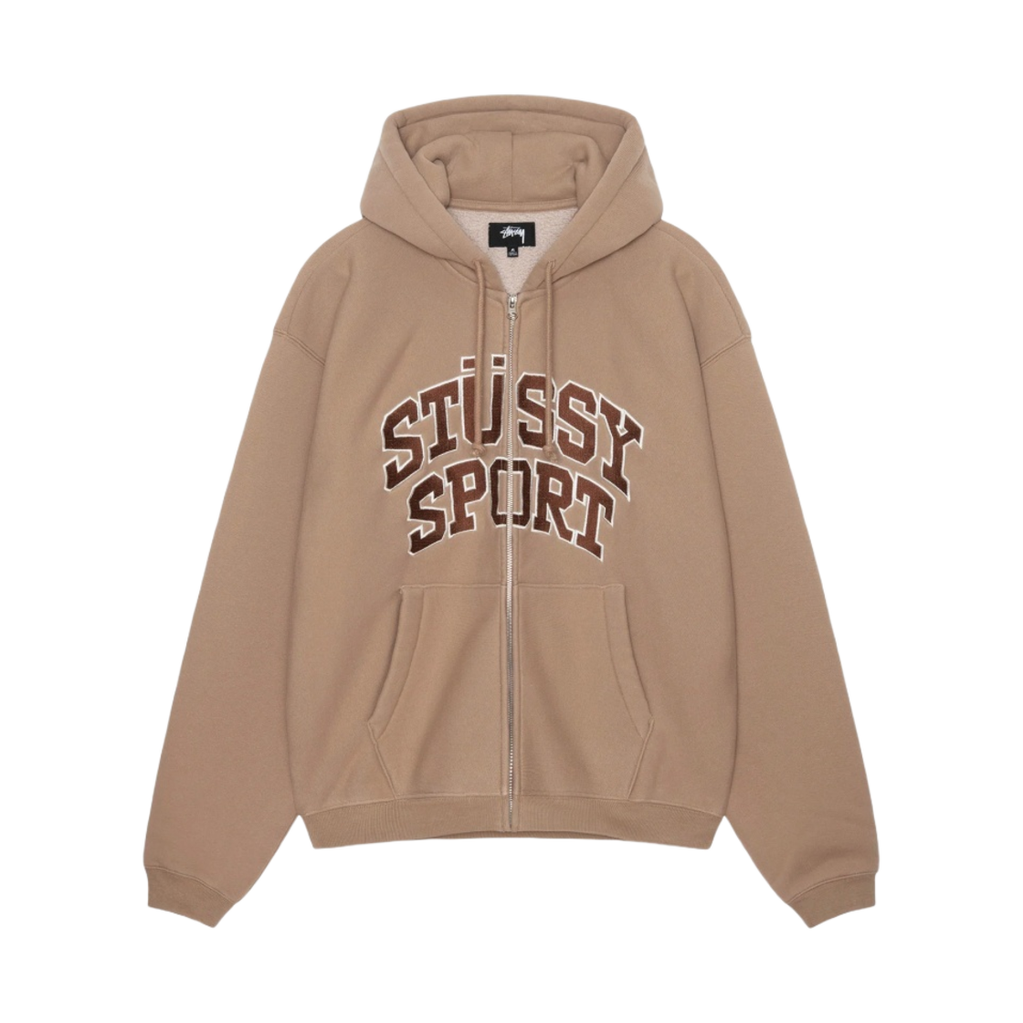 스투시 스포츠 후드 집업 워시드 블루 | Stussy | KREAM