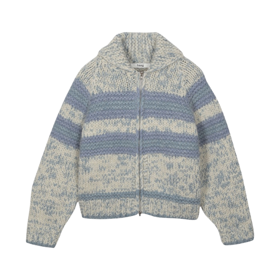 (W) 헤이그 어 핸드 메이드 코위찬 블루((W) Haag A Hand Made Cowichan Blue)