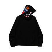 BAPE Shark Pullover Hoodie Black