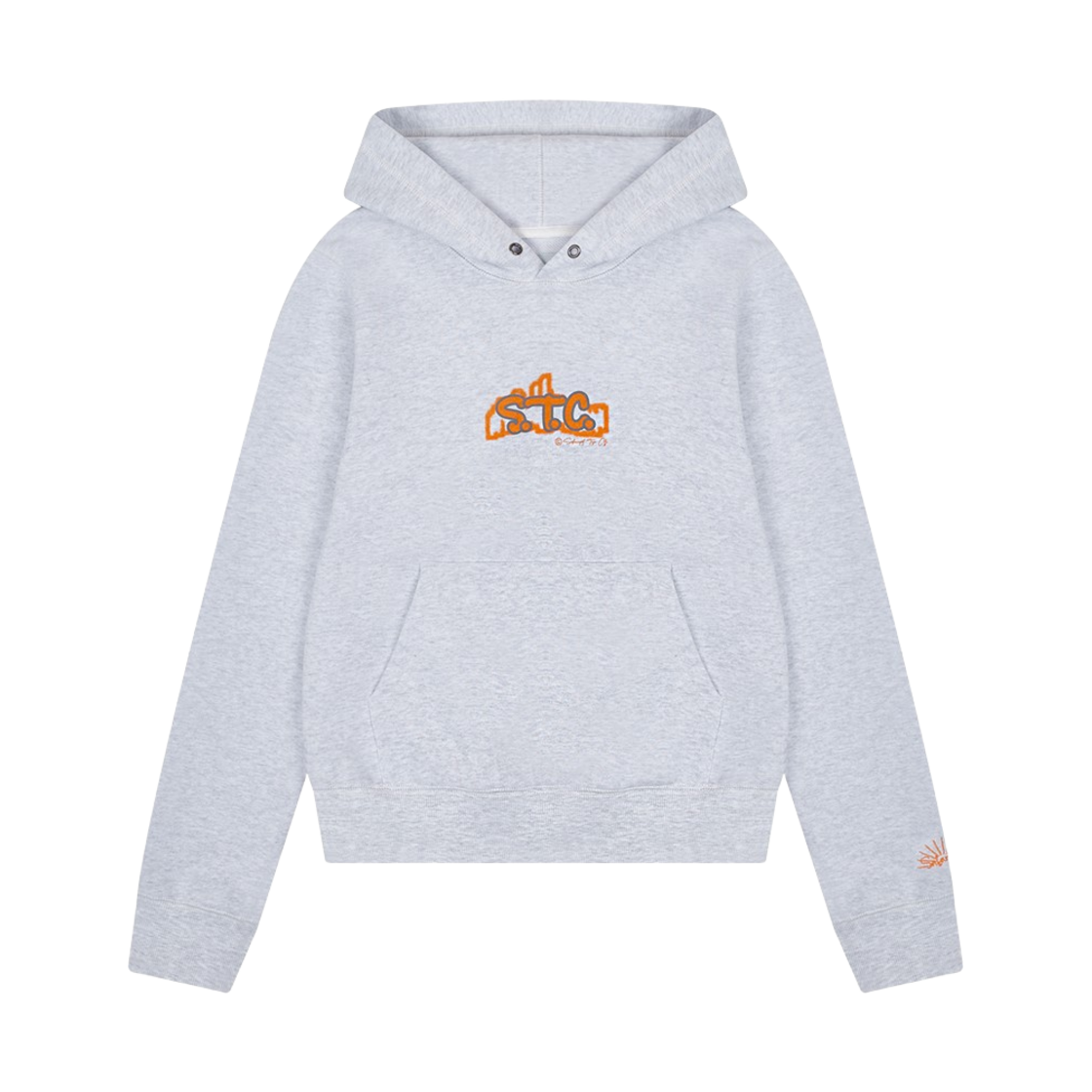 사파리스팟 1/2 에스티씨 캐슬 후디 그레이(Safarispot 1/2 S.T.C CASTLE HOODIE GRAY)