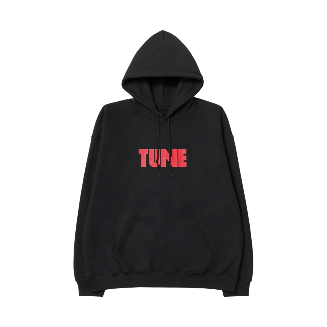 - Tune x Jordan Hoodie Black Varsity Red