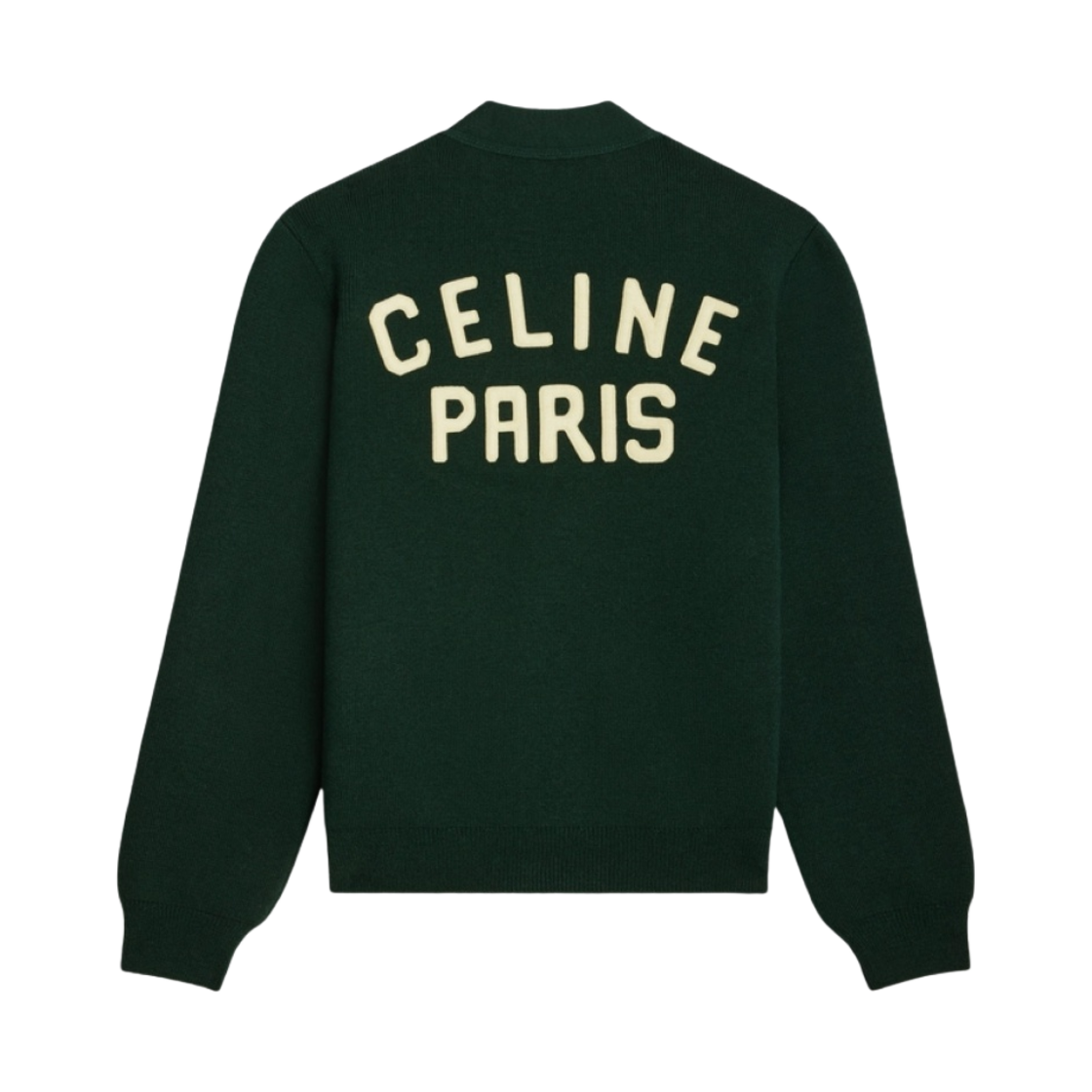 셀린느 파리 가디건 울 포레스트(Celine Paris Cardigan in Wool Forest) - 2