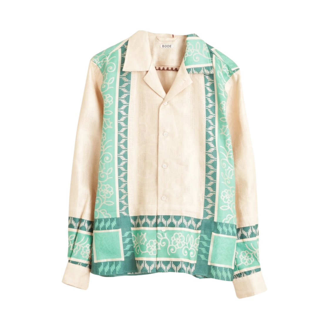 보디 제이다이트 자카드 롱슬리브 셔츠 멀티(Bode Jadeite Jacquard Long Sleeve Shirt Multi)