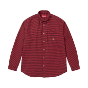 Supreme Loose Fit Flannel Oxford Shirt Red Plaid - 24FW
