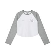 (W) Emis Rose Raglan T-Shirt White