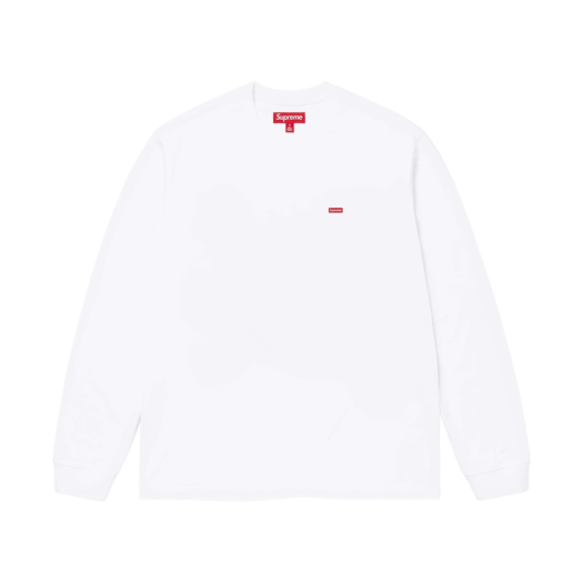 슈프림 스몰 박스 롱슬리브 티셔츠 화이트 - 24SS | Supreme | KREAM
