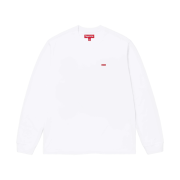 Supreme Small Box L/S T-Shirt White - 24FW