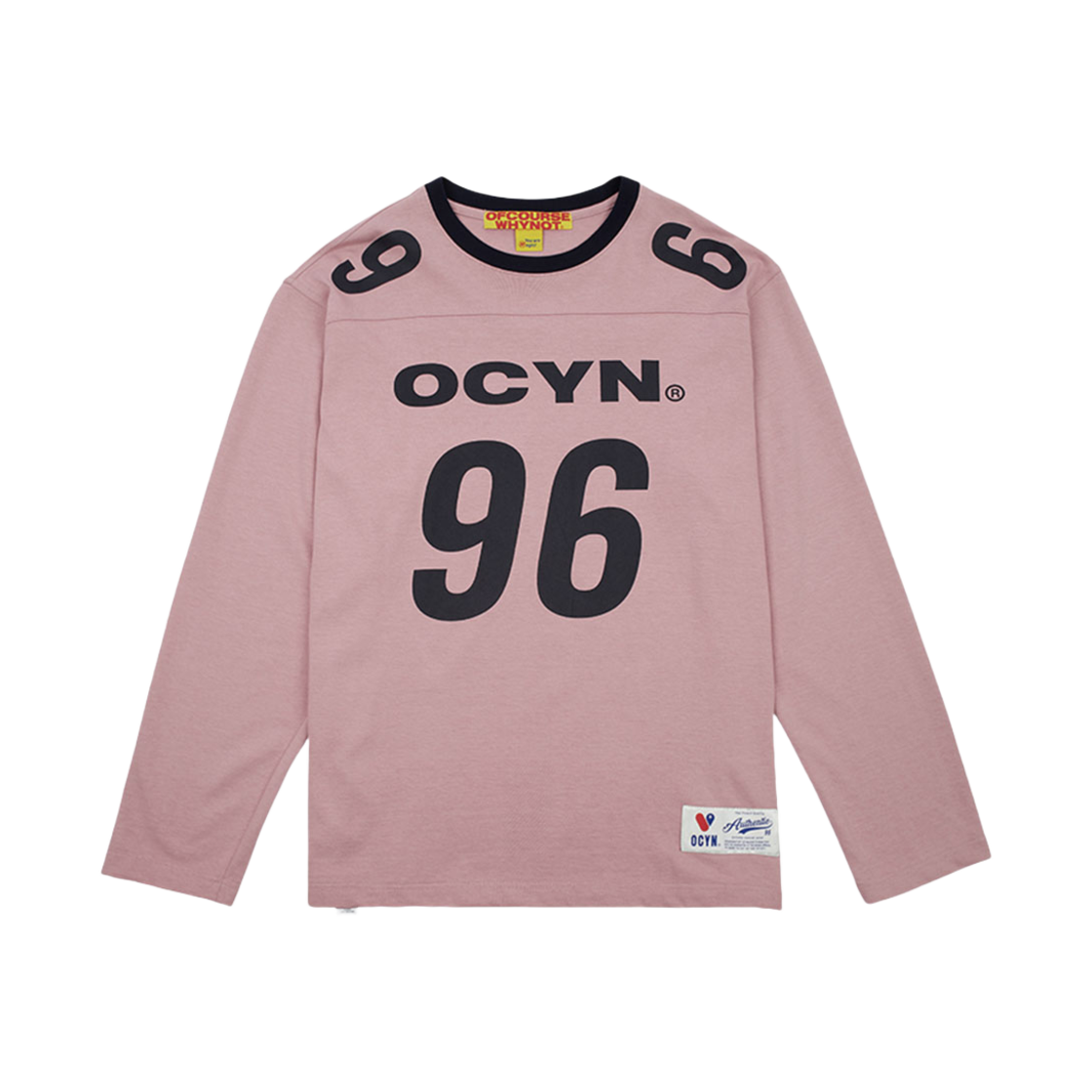 오브콜스와이낫 에브리띵 올라잇 롱슬리브 티셔츠 핑크