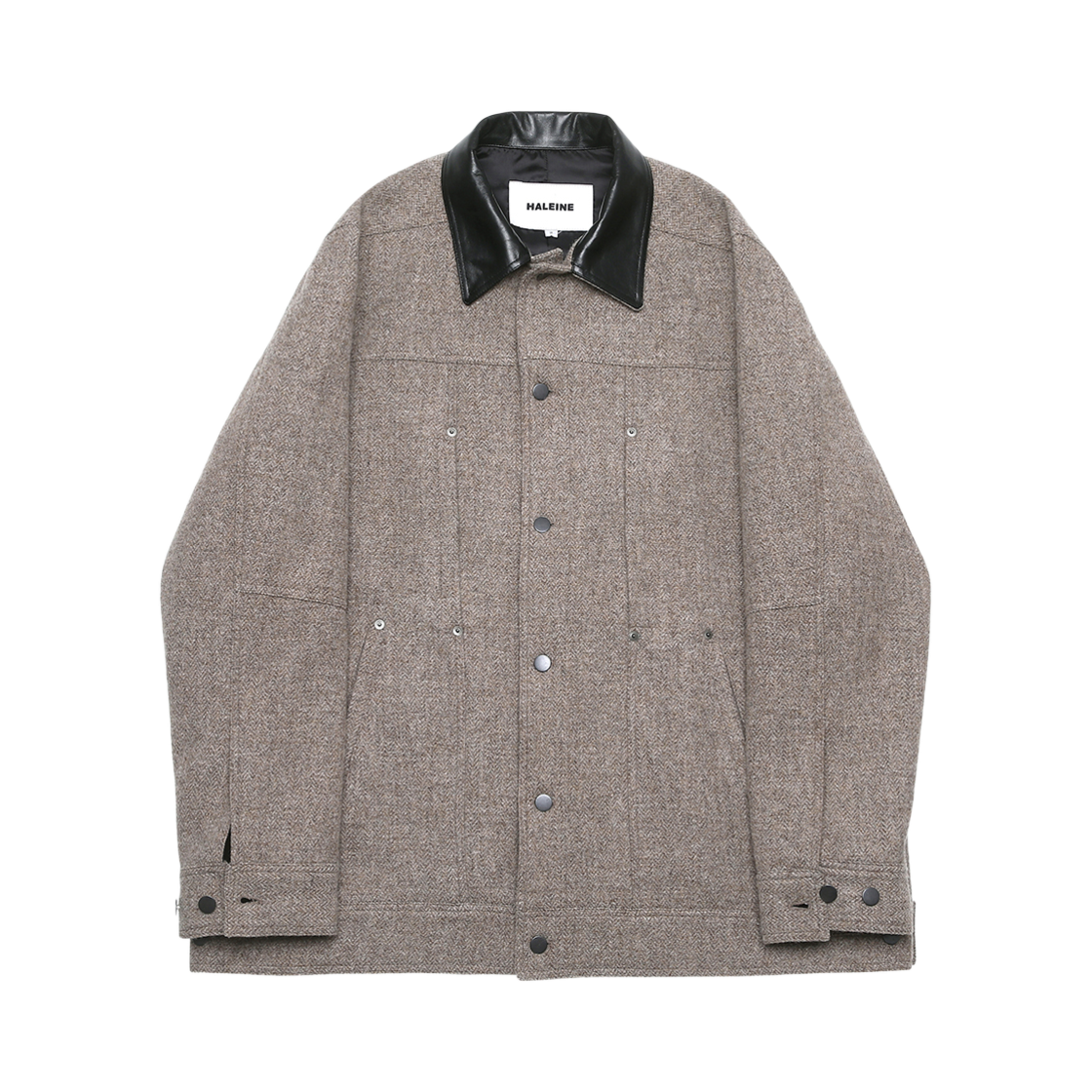알렌느 하프 울 웍 자켓 베이지(Haleine Half Wool Work Jacket Beige (VJ327))