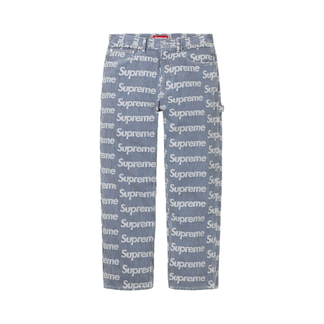 슈프림 데님 페인터 팬츠 스트라이프 - 24SS(Supreme Denim Painter Pants Stripe - 24SS)