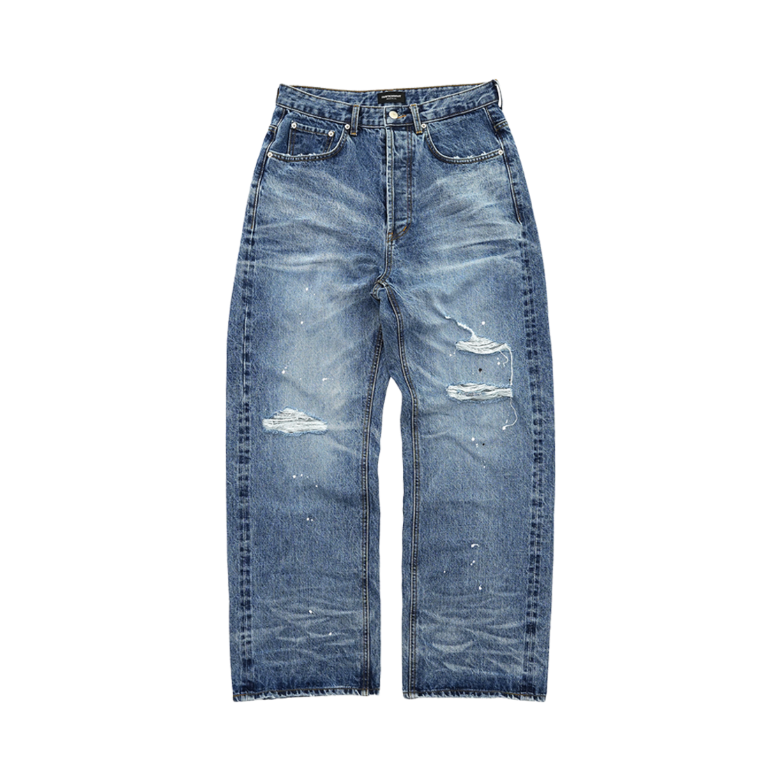 - Farfromwhat Far Vintage Washed Jeans Blue