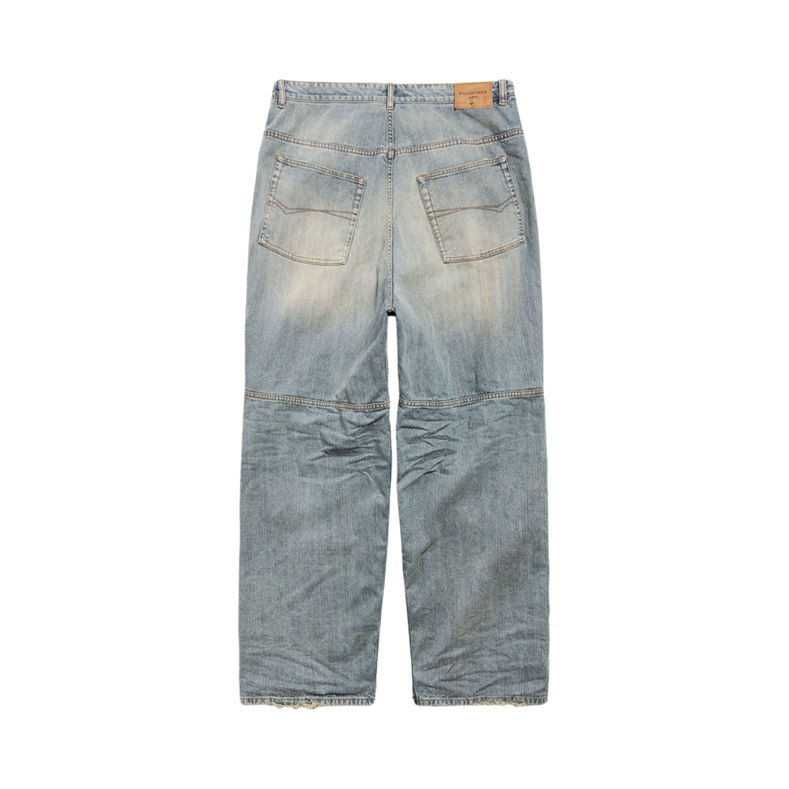 (W) 발렌시아가 조지 브이 배기 팬츠 라이트 블루((W) Balenciaga George V Baggy Pants Light Blue) - 2