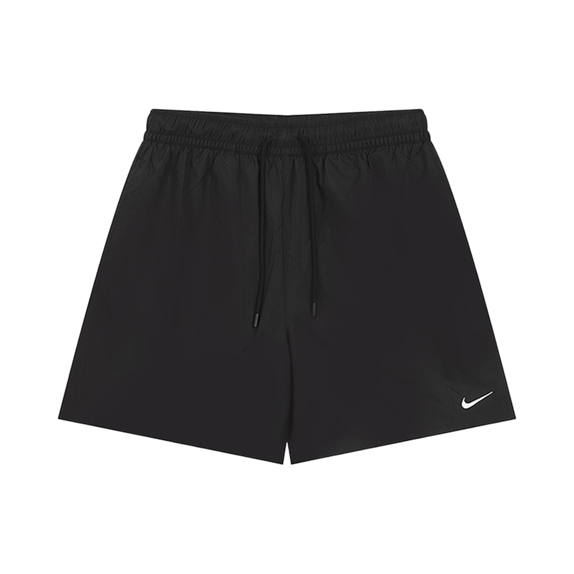 (W) 나이키 NSW 클래식 우븐 미드 라이즈 쇼츠 블랙 - 아시아((W) Nike NSW Classic Woven Mid Rise Shorts Black - Asia) - 1