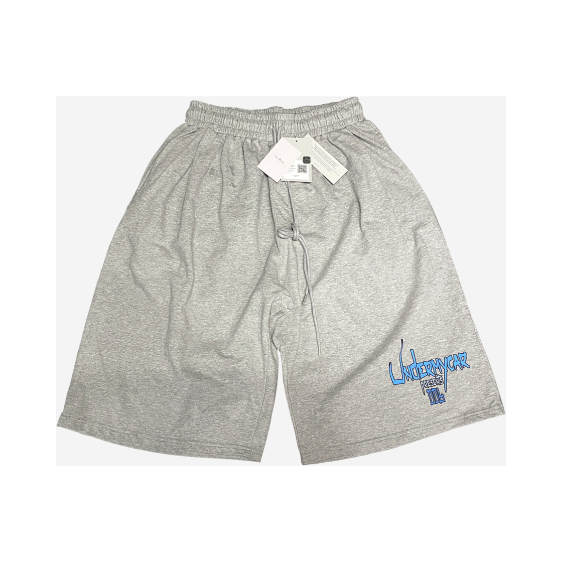 UMCPOCMG006 Undermycar POC-006 POC Basic Sweat Shorts Melange Gray / 006 - 대표 이미지 #1