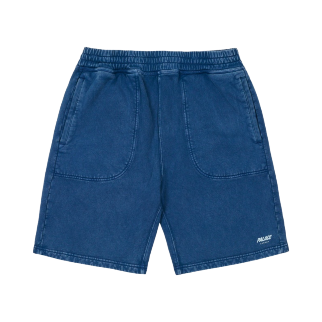 - Palace Pigment Wash Palace London Short Navy - 24SS