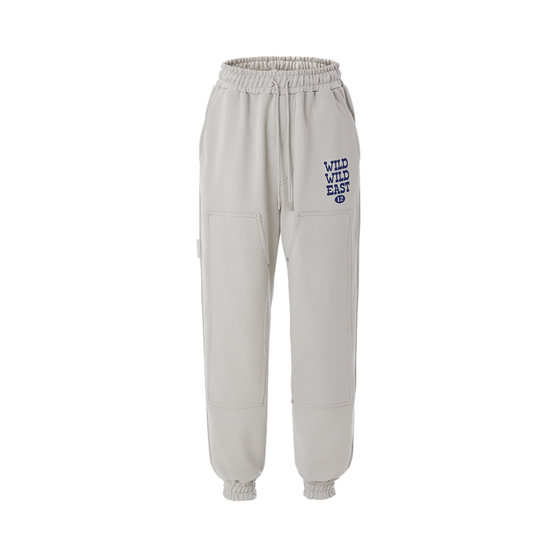 이프엘스 WWE 더블니 카펜터 스웨트팬츠 라이트 그레이(If Else Wwe Double Knee Sweatpants Light Gray) - 1