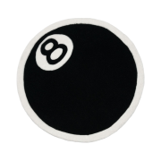Stussy 8 Ball Rug Black
